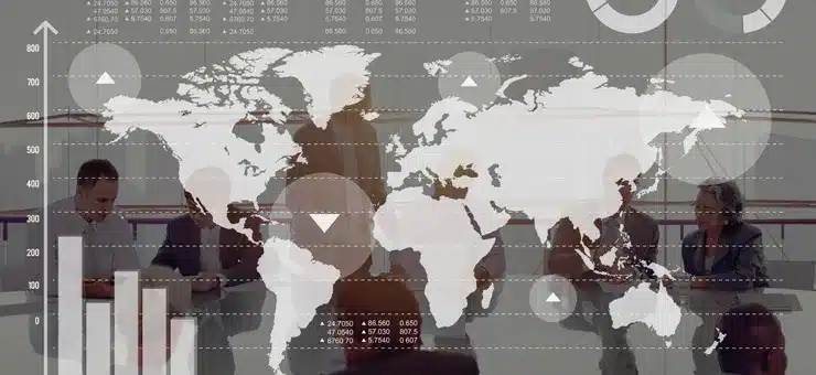 financial growth chart showing increasing market share of Latin America in global outsourcing - Neaerbridge