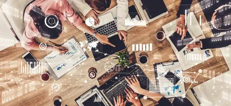 finance professionals comparing nearshore teams and traditional outsourcing models for business operations