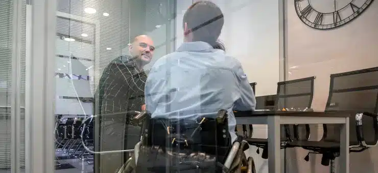 professional working remotely as part of a BPO strategy supporting business operations and scalability